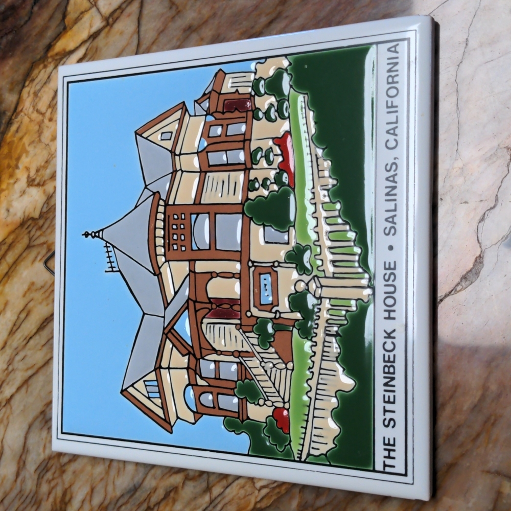 The Steinbeck House Ceramic Tile